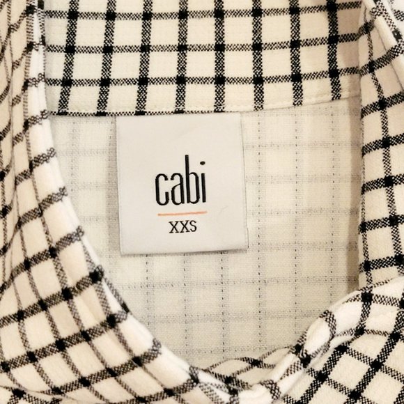 Size XXS: CAbi Osaka Nights Window Pane Blazer Style 3173 - NWOT - Picture 4 of 4